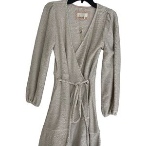 Anthropologie Wrap Sweater dress!